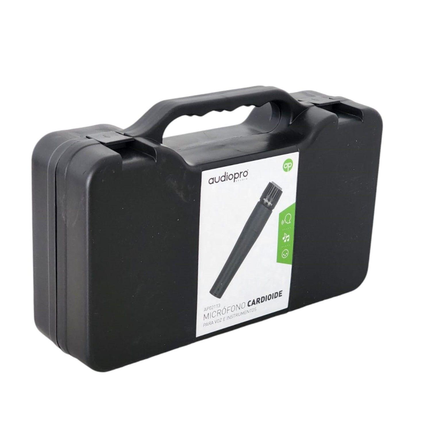 Micrófono Cardioide para voz e instrumentos Audiopro AP02113-5