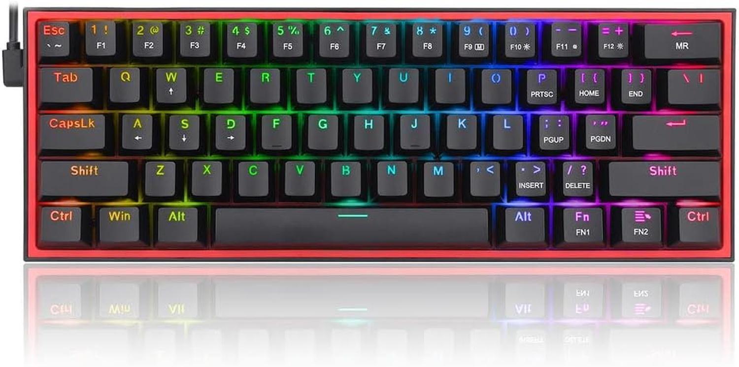 Redragon FIZZ K617-RGB con cable Black-0