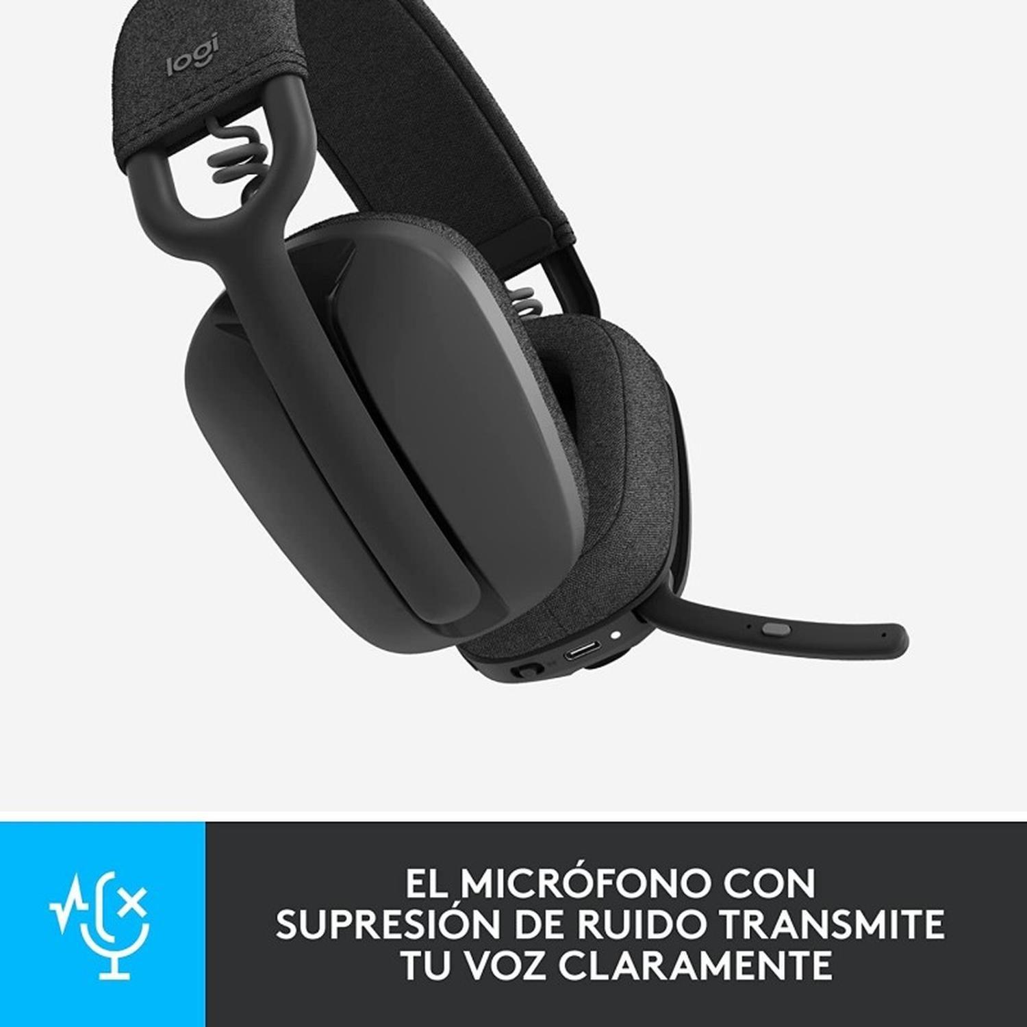 Logitech Zone Vibe 100 Auriculares inalmbricos livianos-3