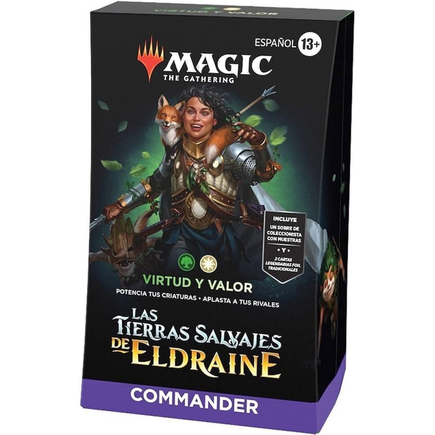 MTG: Tierras Salvajes Commander: Virtud y Valor-0