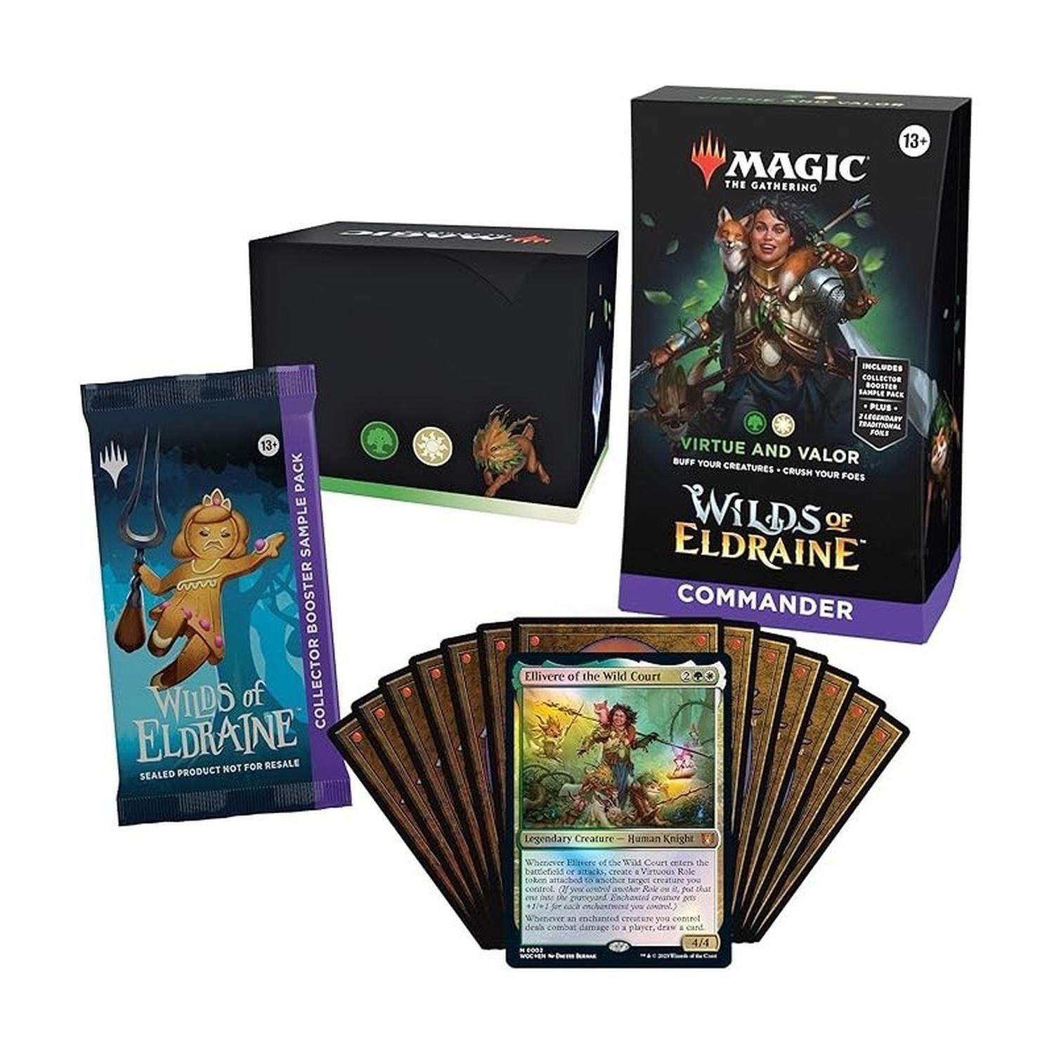 MTG: Tierras Salvajes Commander: Virtud y Valor-1