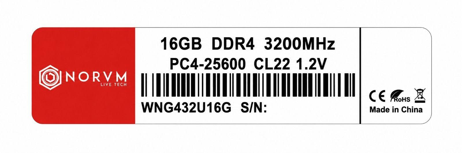 MEMORIA RAM UDIMM 16GB DDR4 3200 MHZ-1