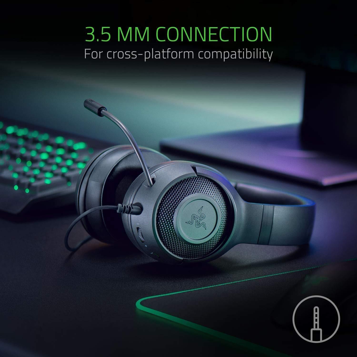 Razer Kraken X Lite, 7.1 Virtual (PC, PS4/PS5, Xbox One/Series X/S, Switch)-2