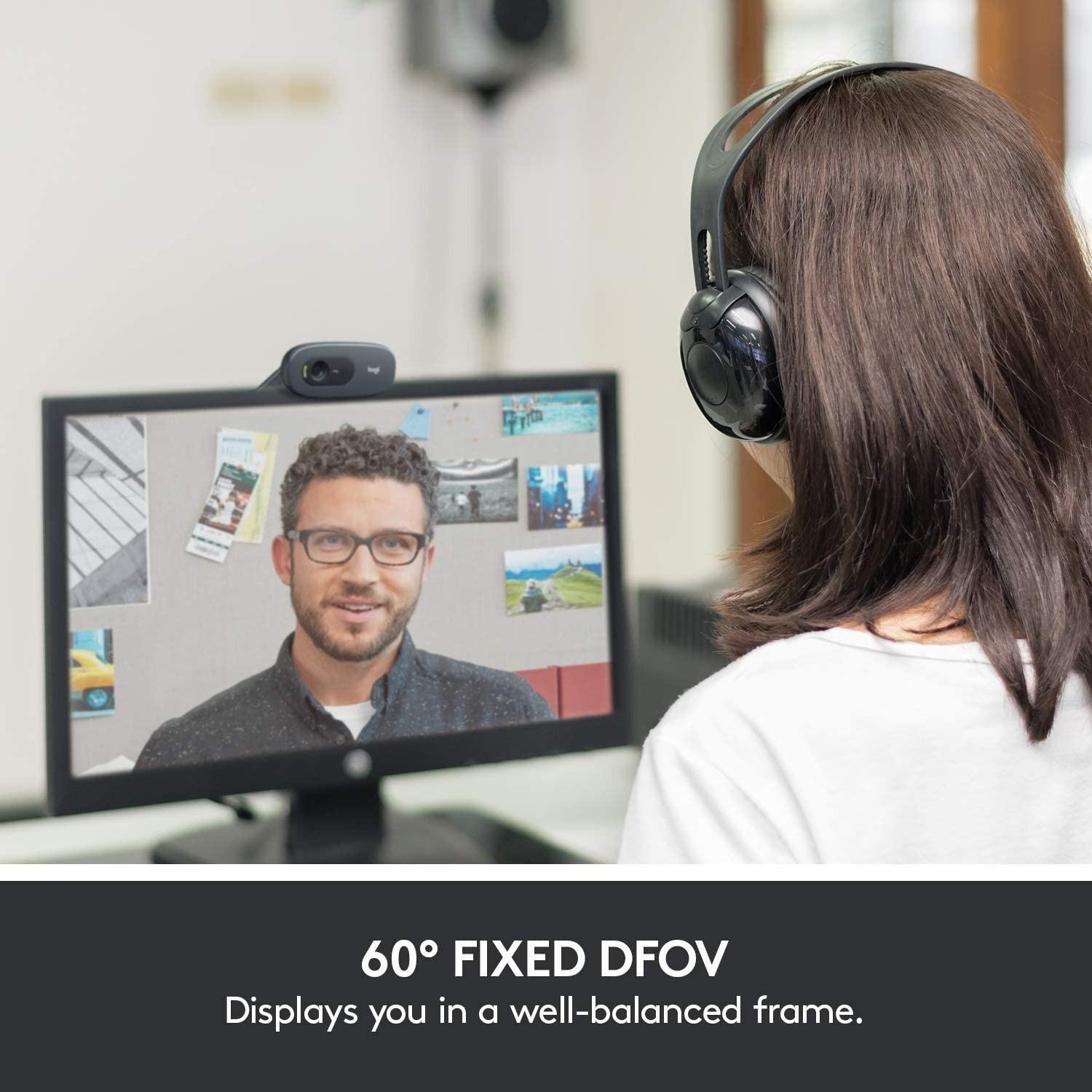 Logitech C505 720p HD Webcam-1