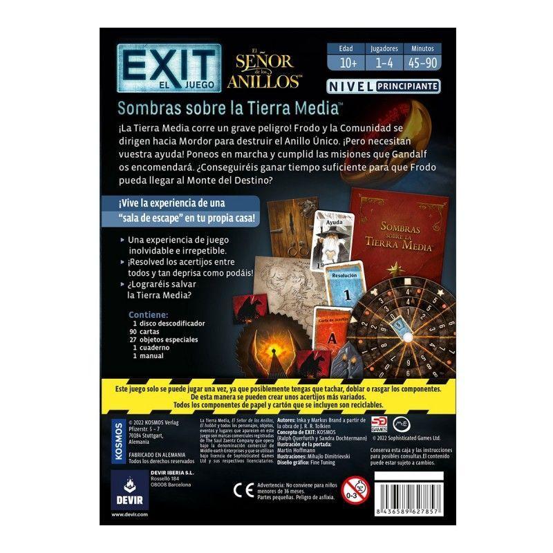 Juego Escape Room Exit: El Señor de los Anillos-2