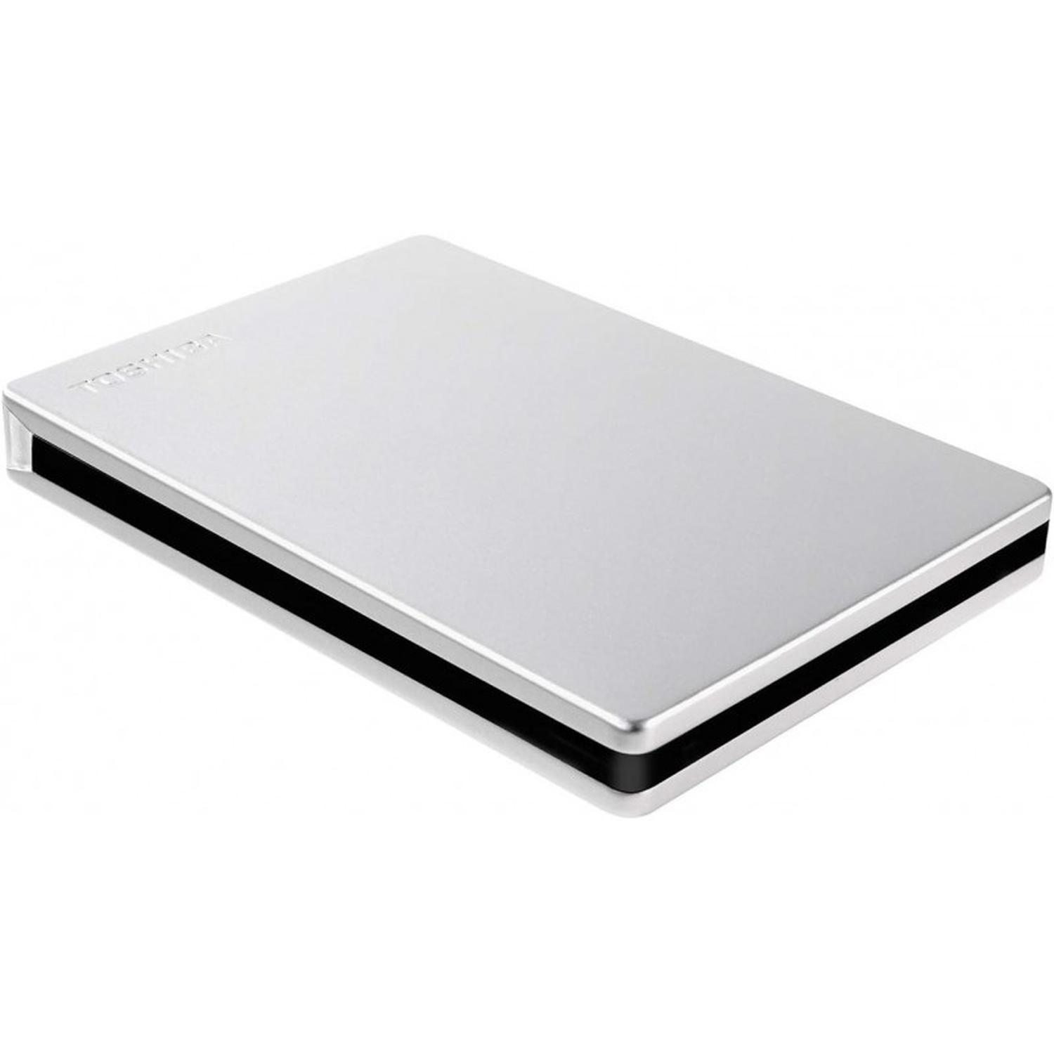 Disco Duro Ext Canvio Slim 2 TB Plateado-2