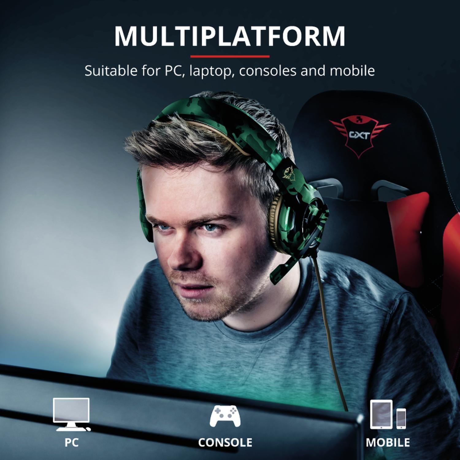 GXT 310C Radius Gaming Headset - jungle-2