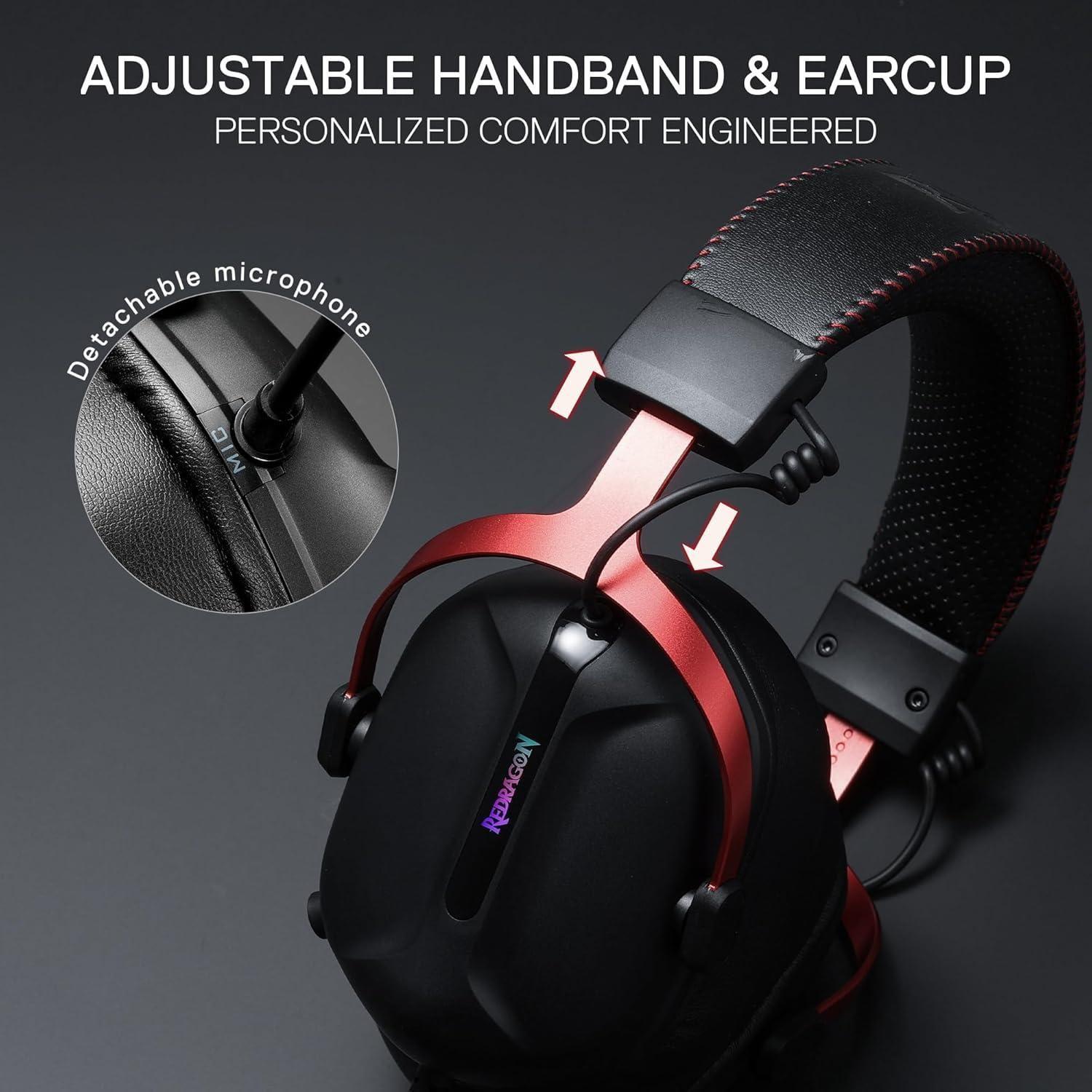 Redragon H312 Audífonos Gamer 7.1 Surround Sound-3