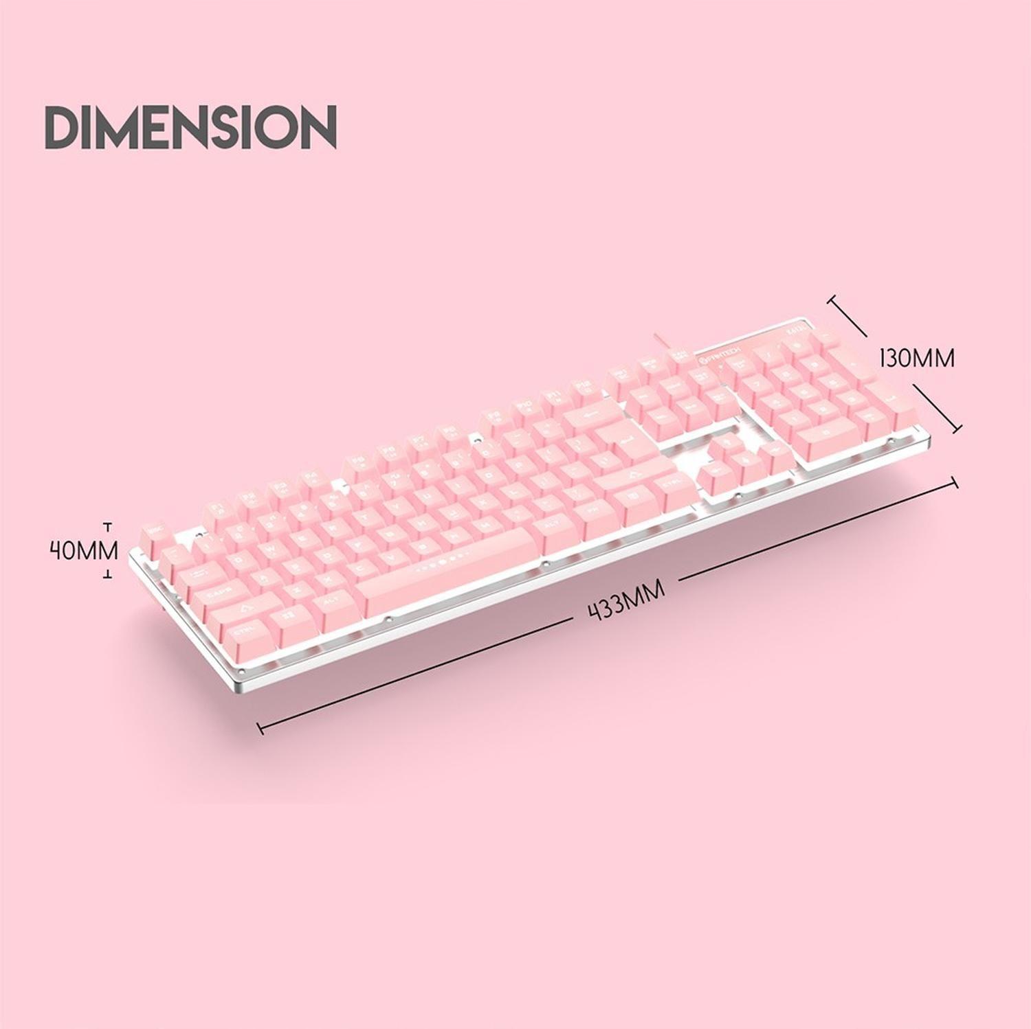 FANTECH K613L FIGHTER II SAKURA EDITION GAMING KEYBOARD-2
