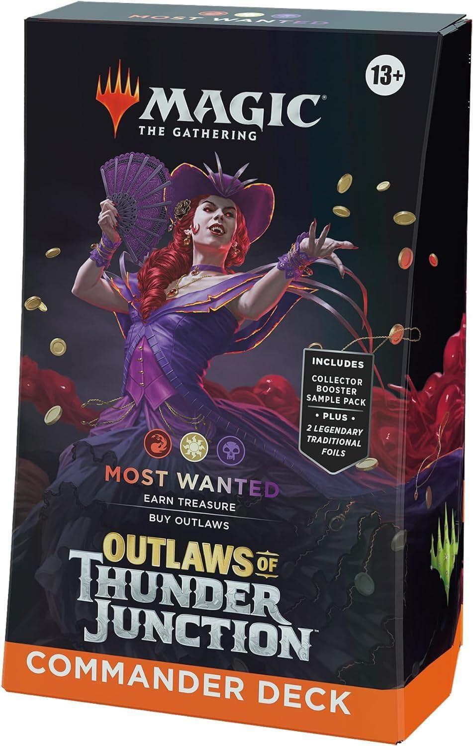 MTG Thunder Commander - Most Wanted (ingles)-0