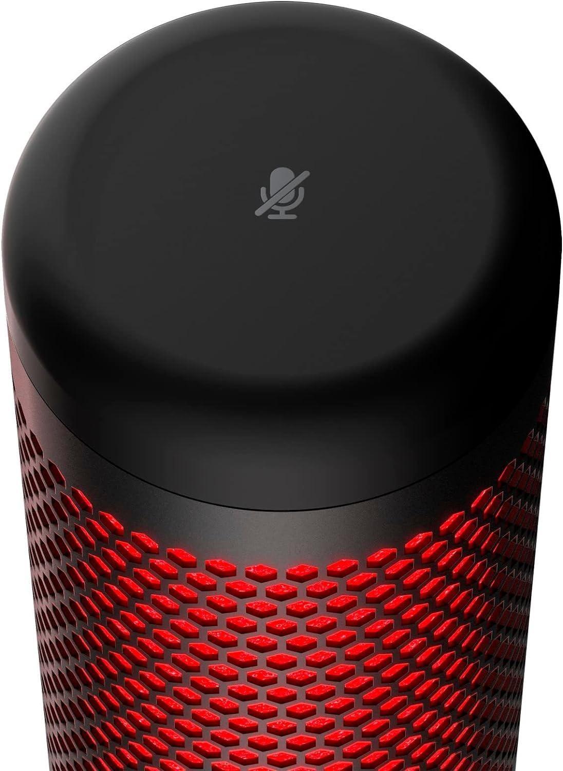Microfono HyperX QuadCast - Microfono USB, rojo/negro-2