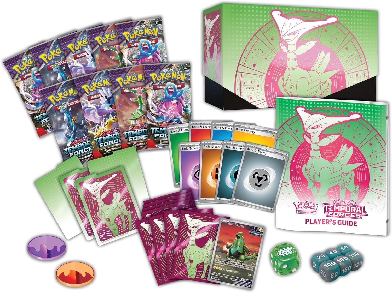 Pokémon TCG: Caja de Entrenamiento Fuerzas Temporales-1
