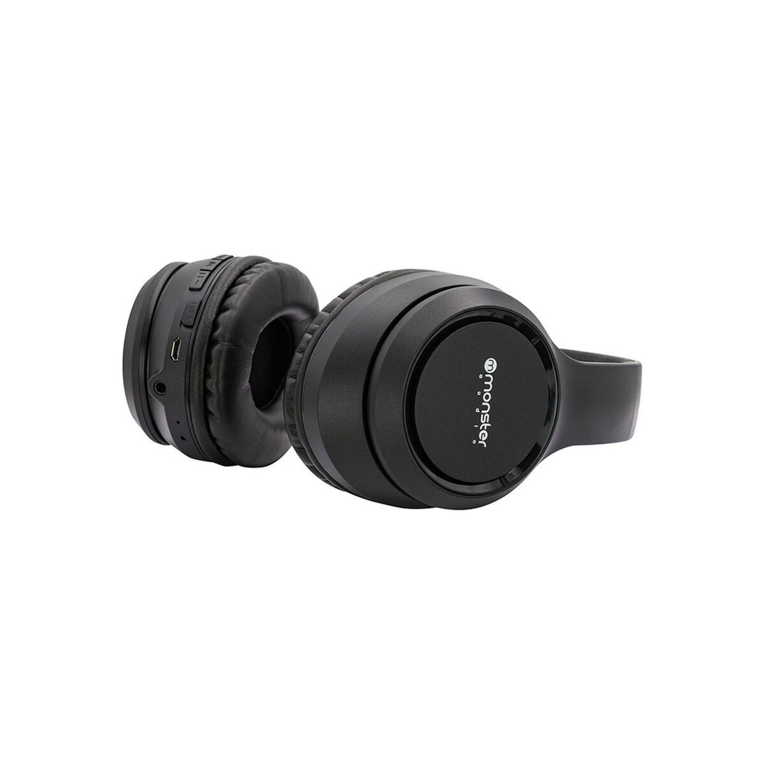 AUDIFONO MONSTER BLUETOOTH MX735 BLACK Bluetooth 5.0-1