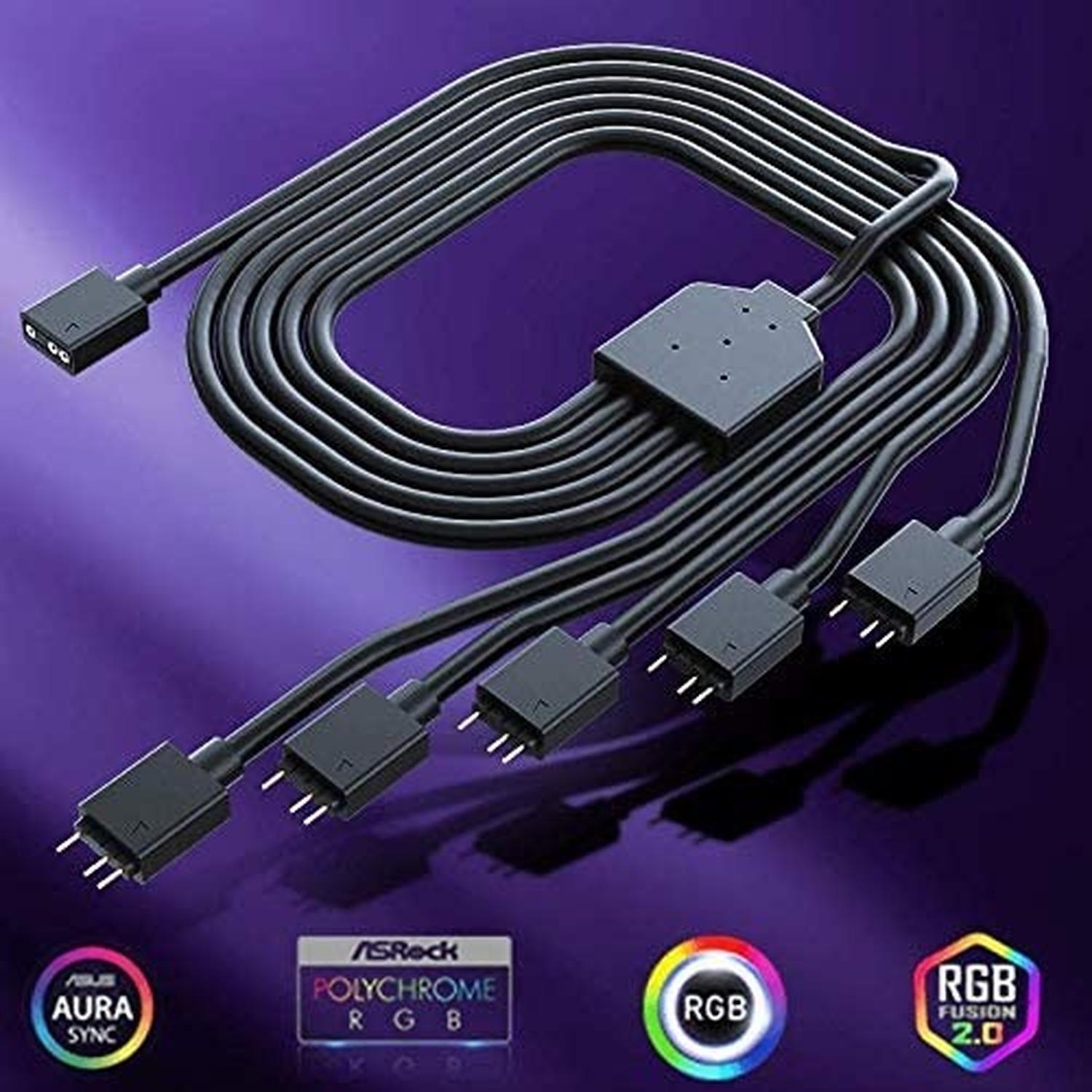 ADDRESSABLE RGB 1-TO-5 SPLITTER CABLE-2