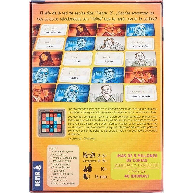 Juego de cartas Devir Games Codigo Secreto-2