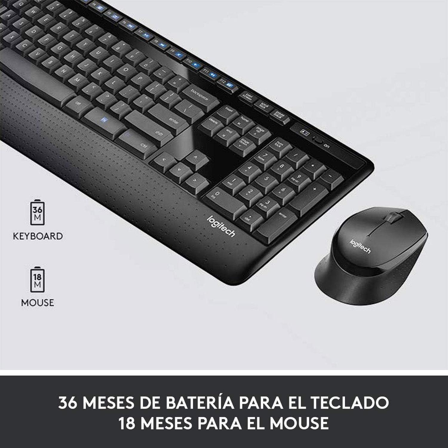 Logitech MK345 - Teclado y mouse inalambrico-2