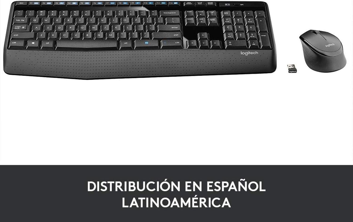 Logitech MK345 - Teclado y mouse inalambrico-3