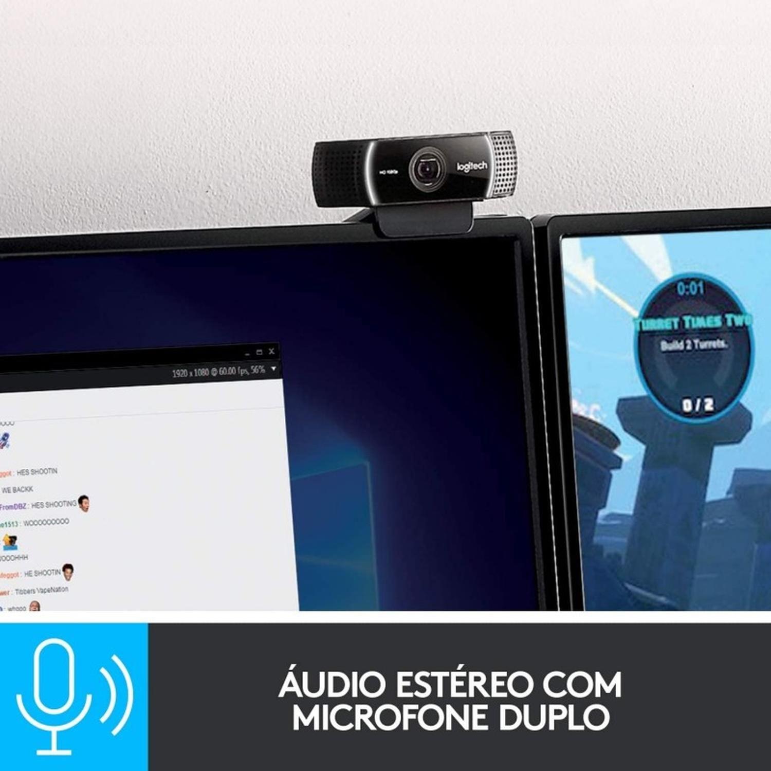 Logitech C922 cámara web Pro Steam-2