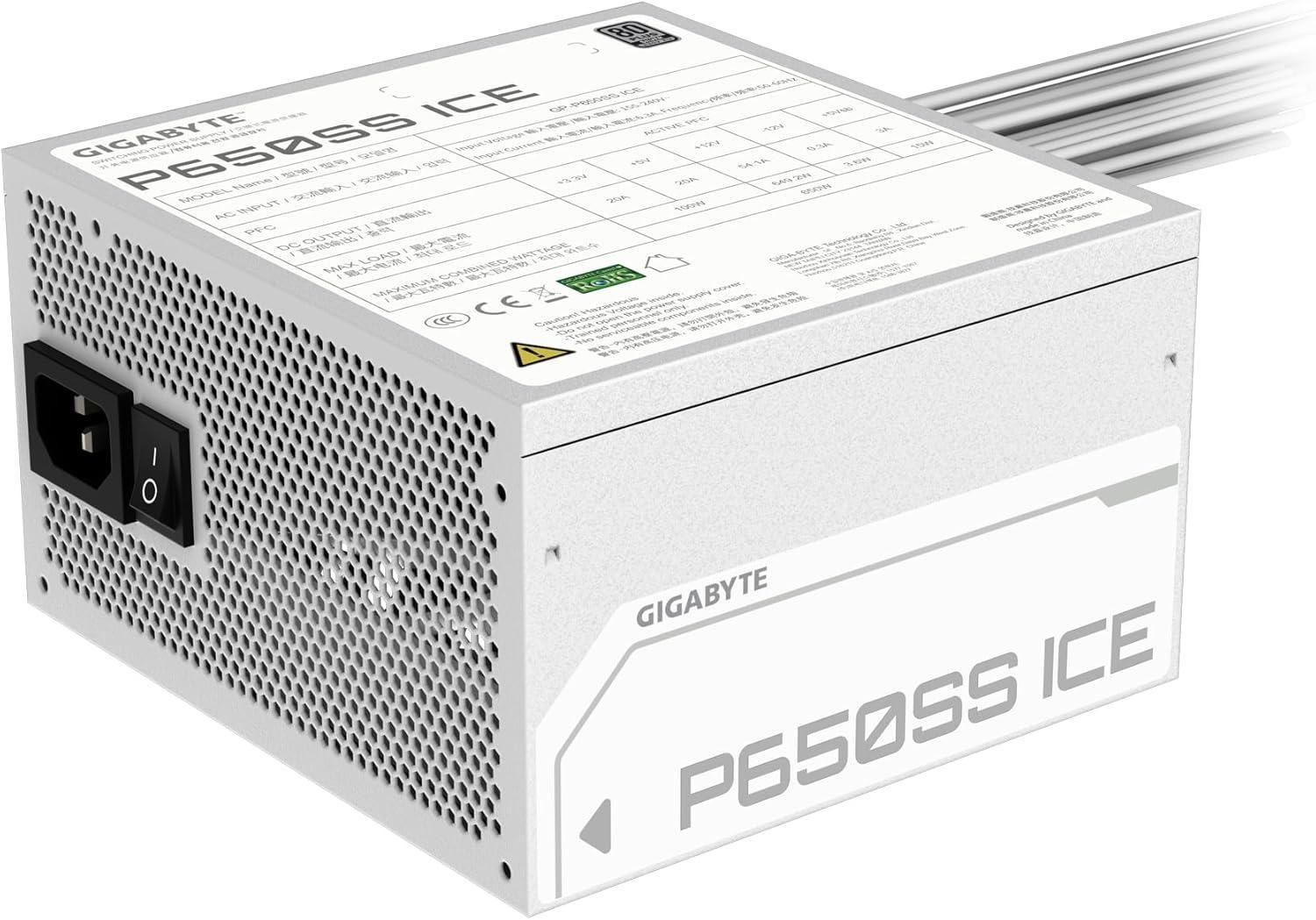 GIGABYTE P650SS Ice Fuente de Alimentación - PCIe 5.0-2