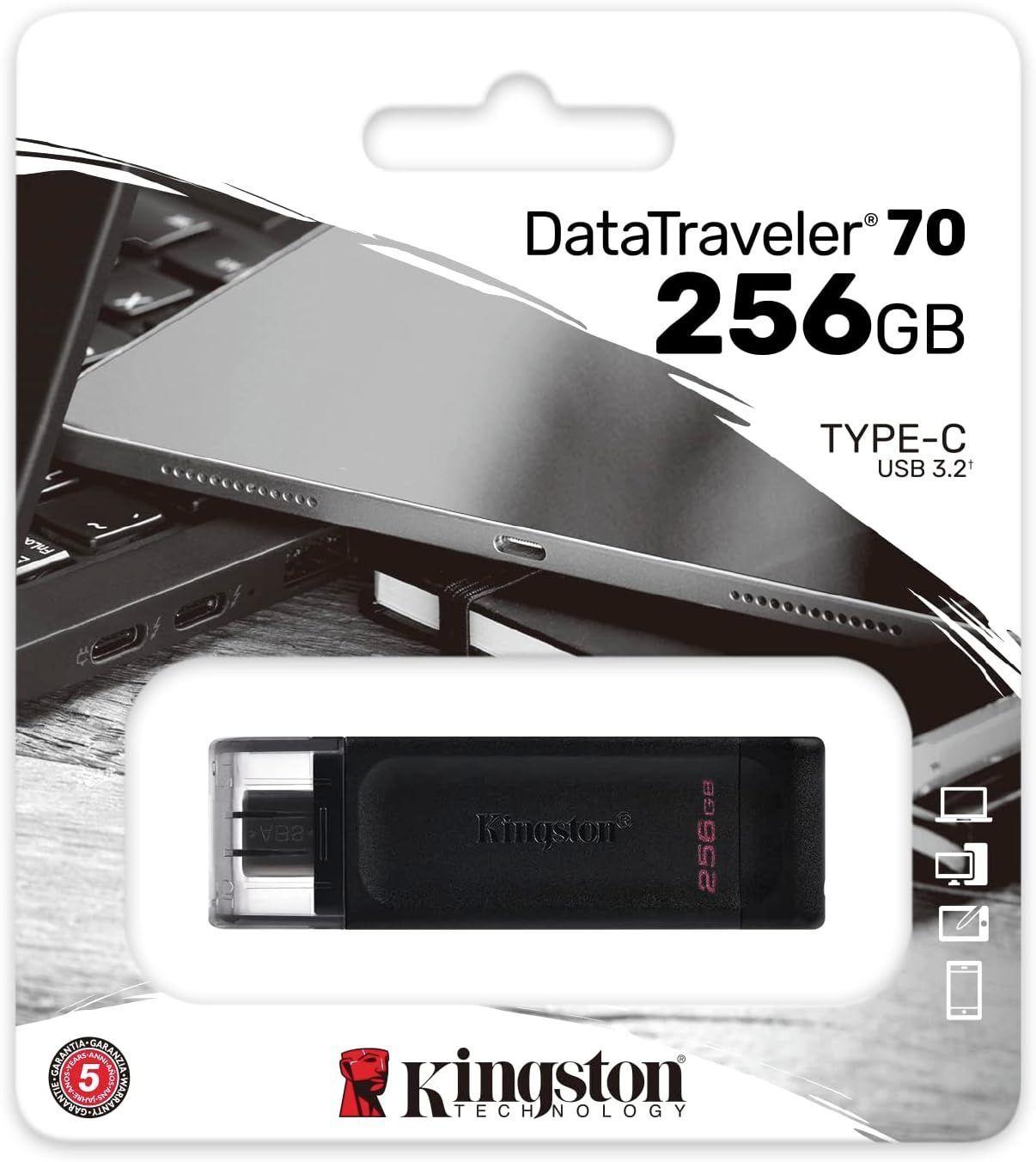 Kingston DataTraveler 70 256GB USB C port til-0