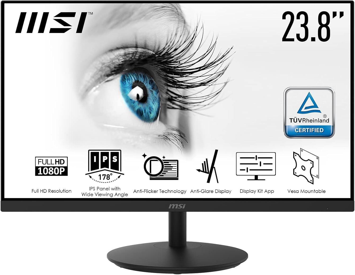 Monitor MSI Full FHD antirreflejo 5ms 1080p IPS 75Hz-0