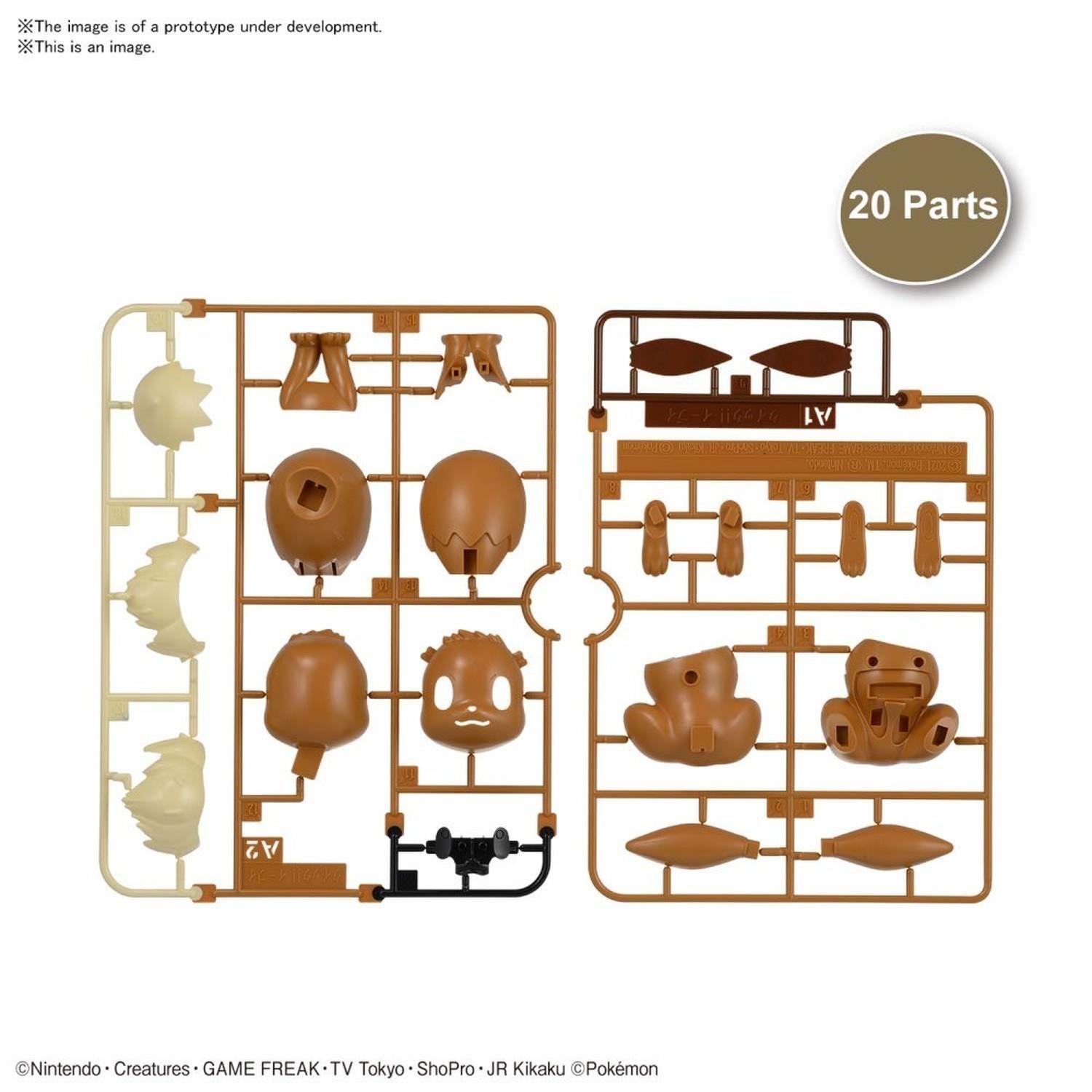 Pokemon Model Kit QUICK EEVEE BANDAI-2