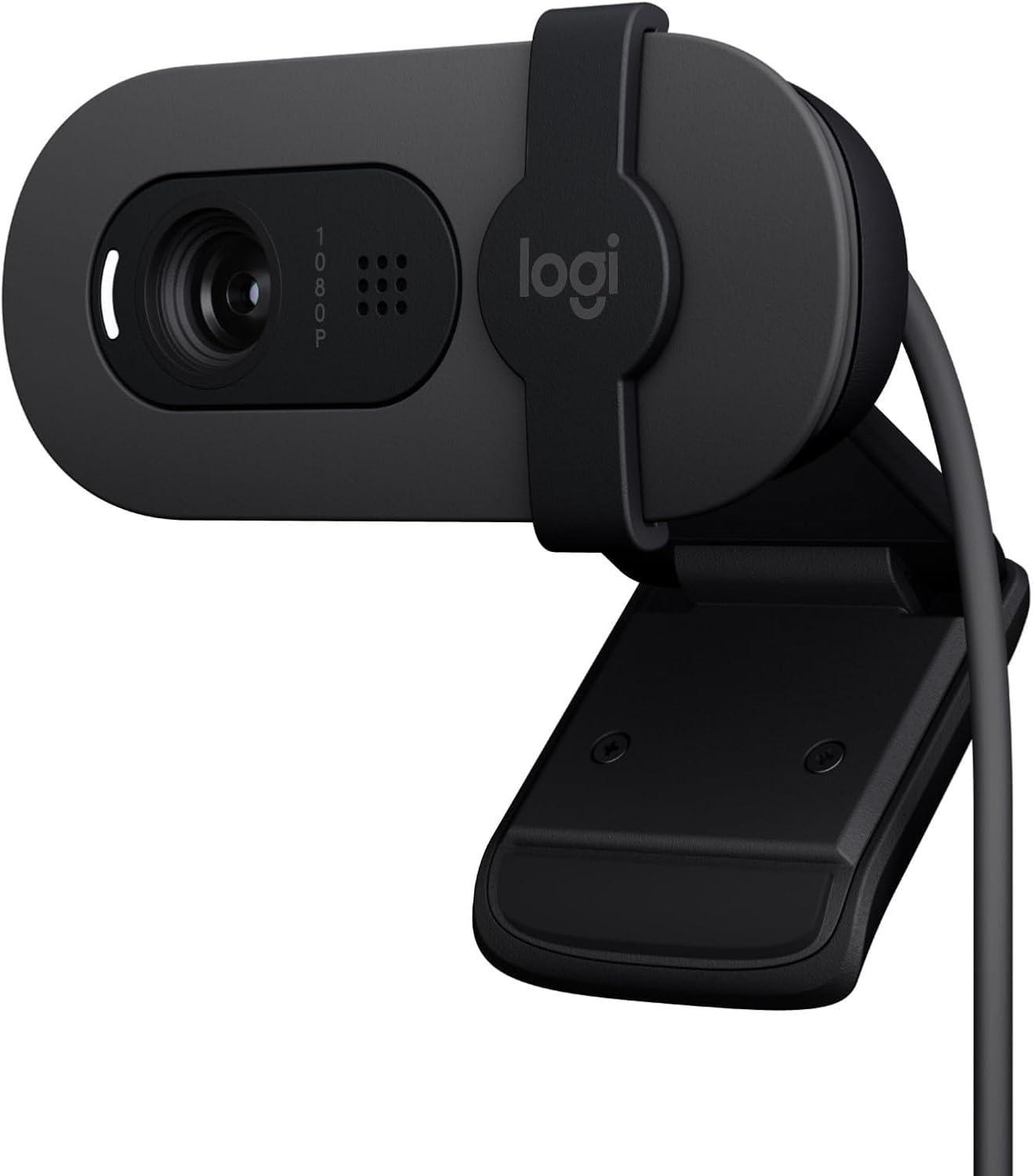 Logitech Brio 100 Full HD para reuniones y Streaming-0