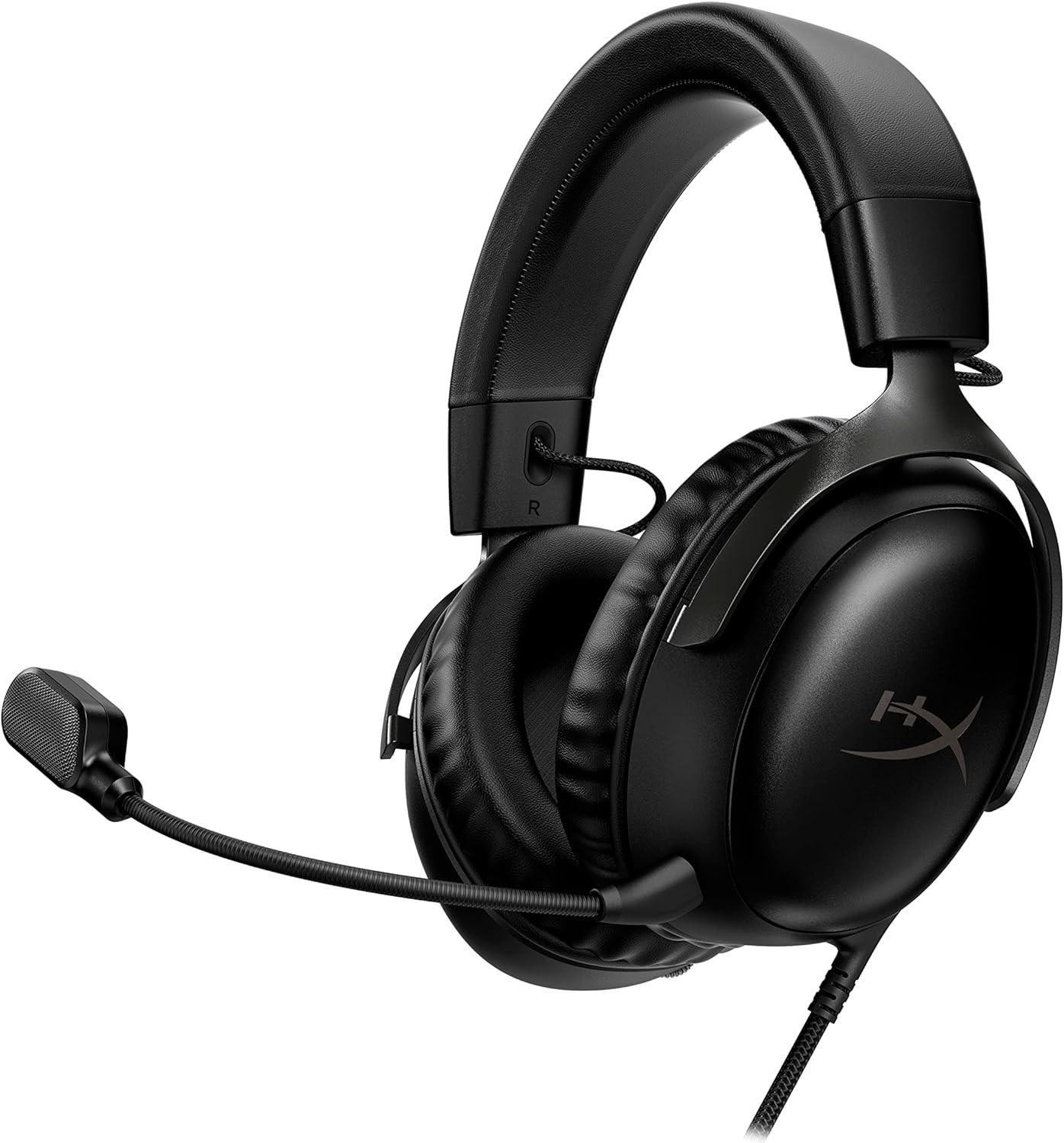 HyperX Cloud III: auriculares gaming con cable BLACK, PC, PS5, Xbox Series X|S-0