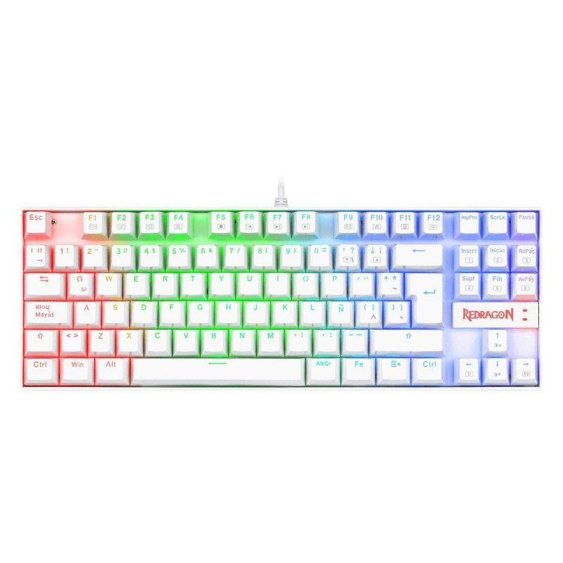Kumara K552 White RGB (SWITCH BLUE, iluminación RGB)-0