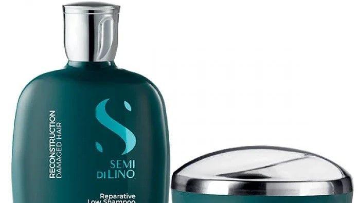 Pack Shampoo y Mascara Alfaparf Semi Di Lino-1