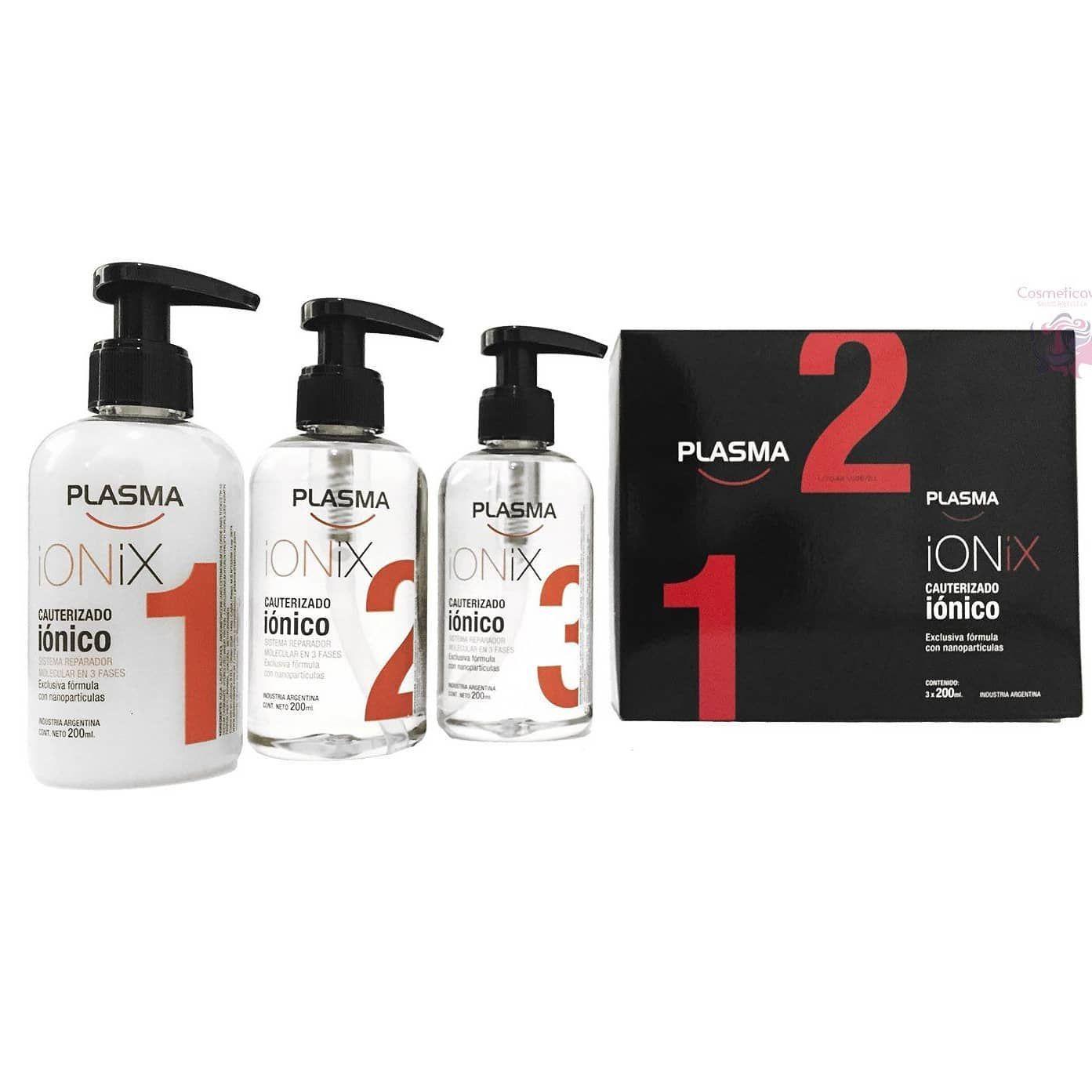 Plasma Ionix Tratamiento de Reparación Capilar kit 200 ml-0