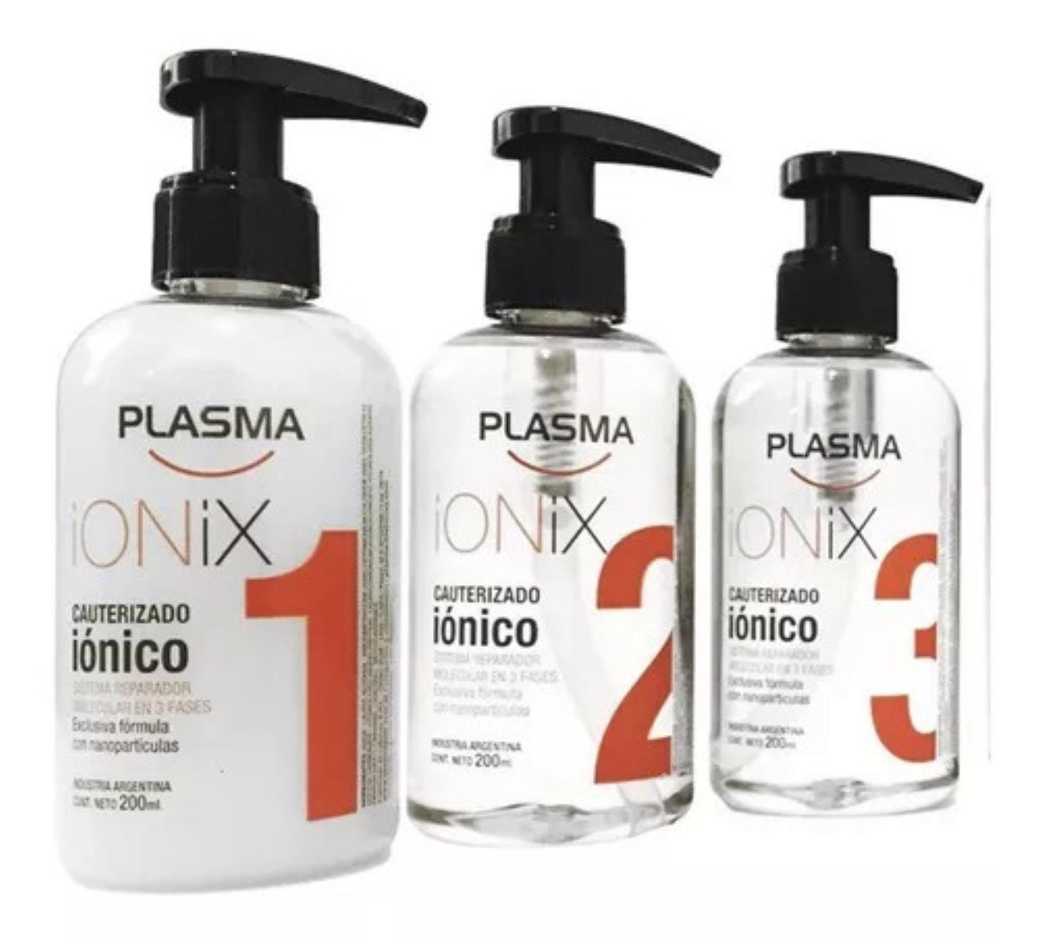 Plasma Ionix Tratamiento de Reparación Capilar kit 200 ml-1