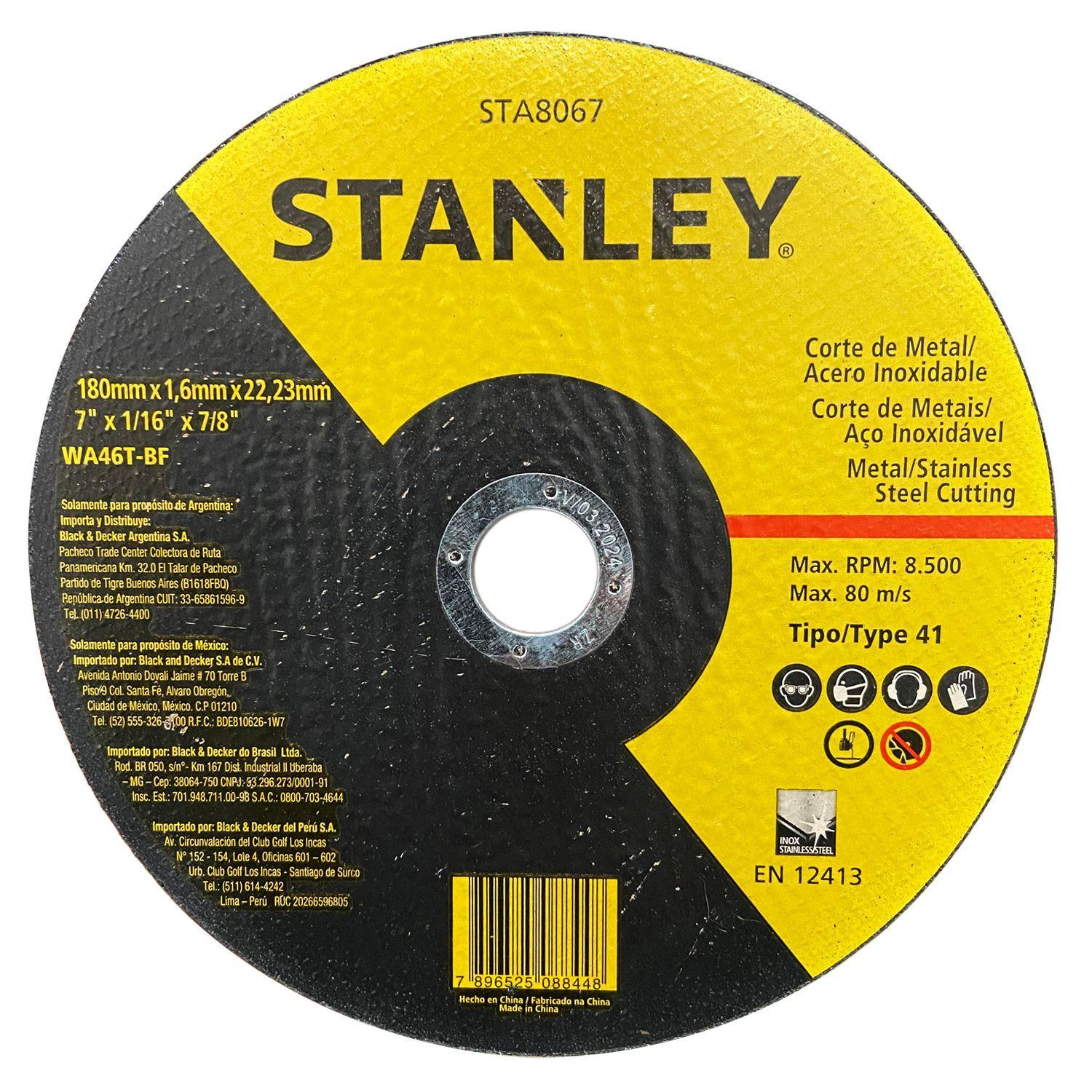 Pack 25 Disco De Corte Acero 7" x 1.6mm-0