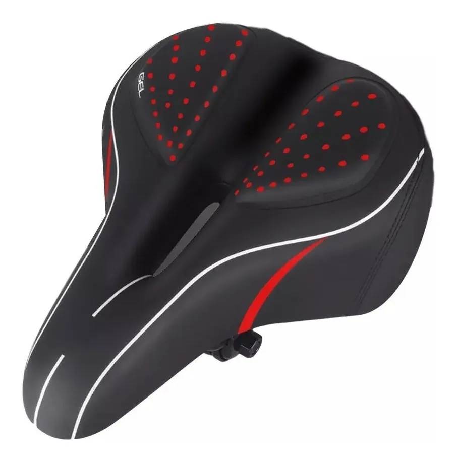 Asiento Sillín Anti-prostático Gel Para Bicicleta-0