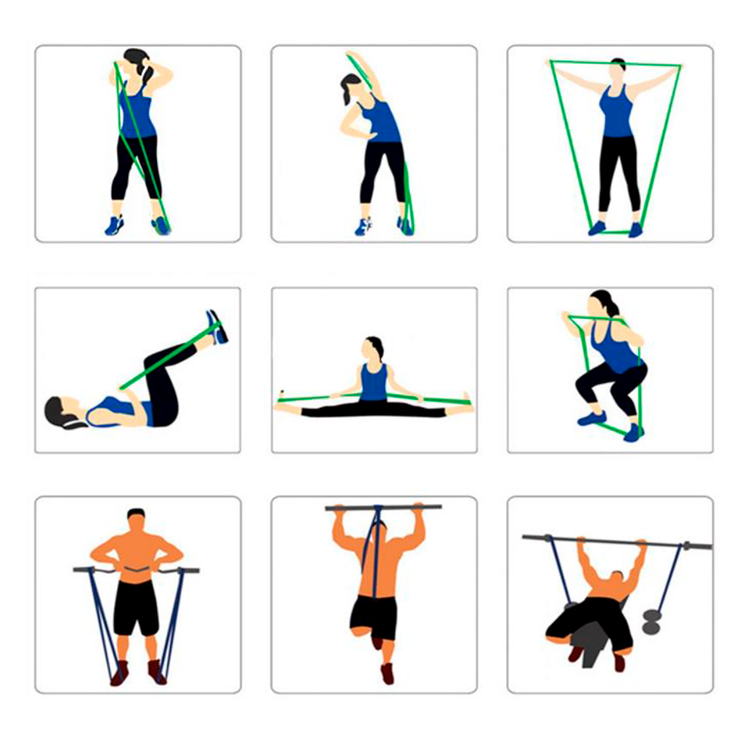 Banda Pull up 13mm Roja Crossfit Calistenia-3