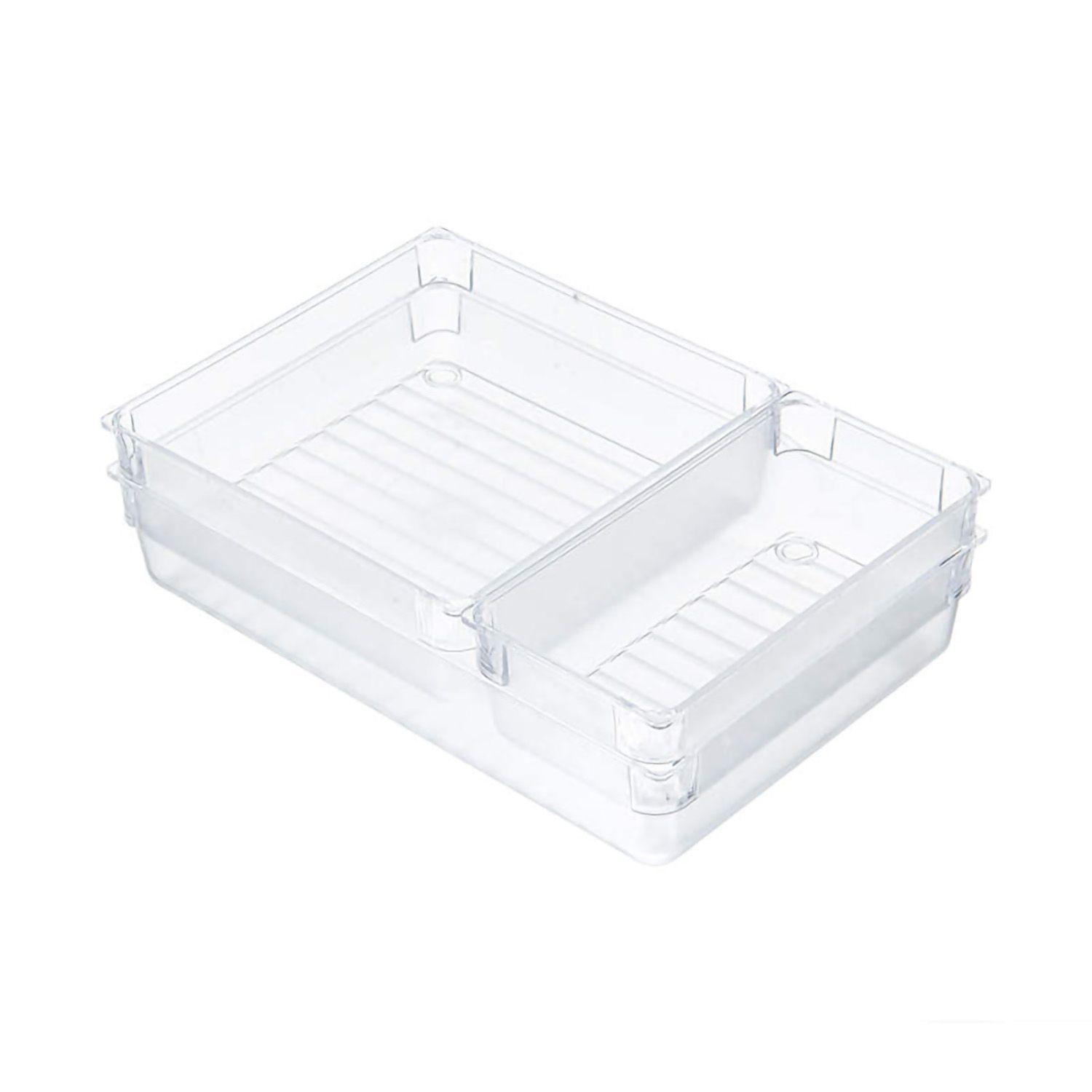 Set Organizadores Cajón Escritorio Apilables Maquillaje-4