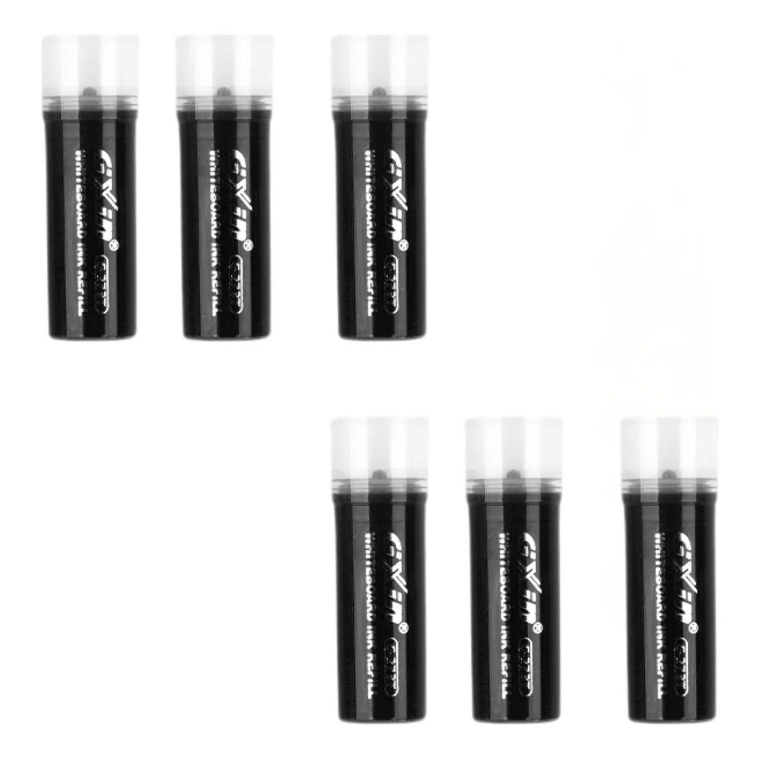Pack 6 Recargas Tinta Plumon De Pizarra Compatible Pilot V-0