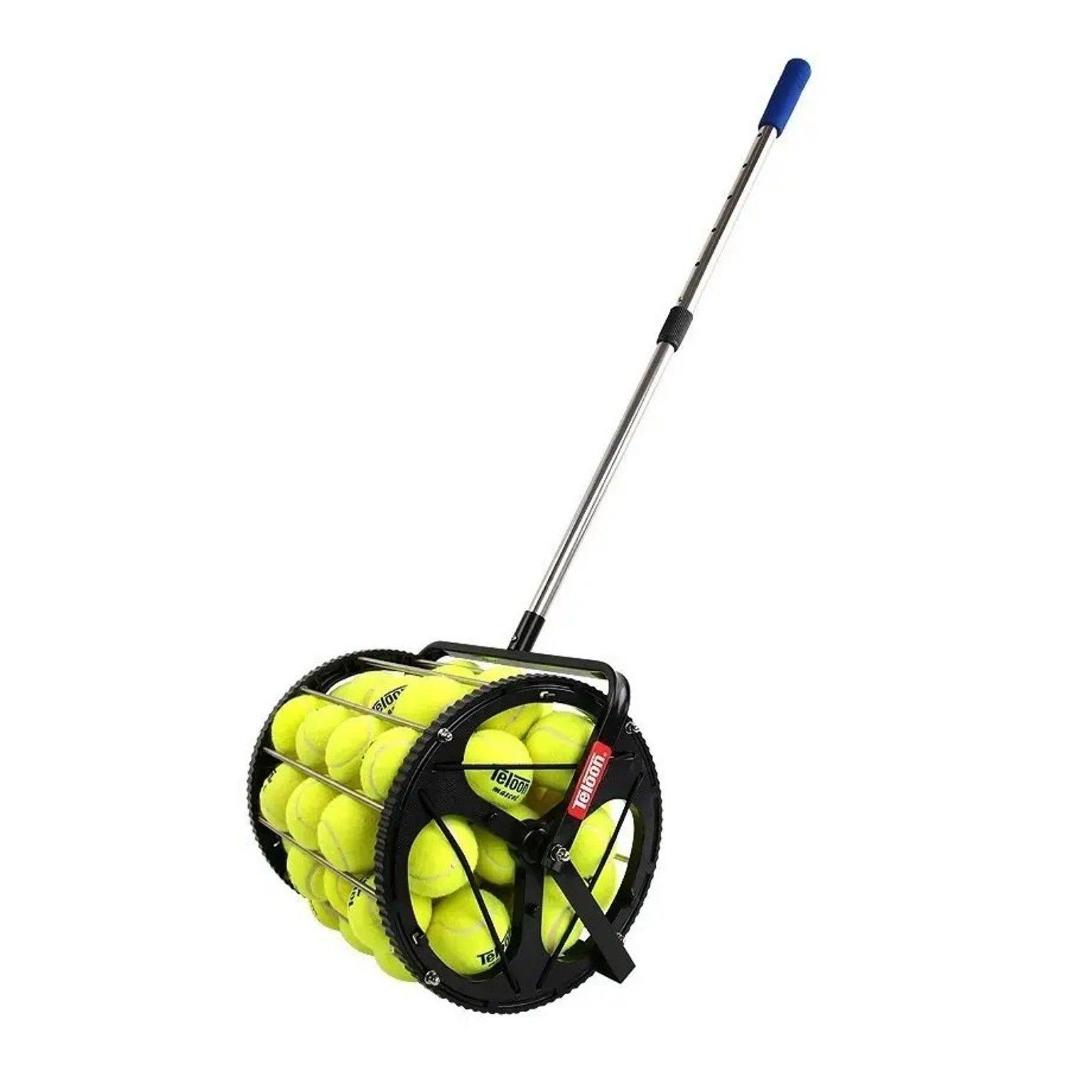 Rodillo Recoge Pelotas De Tenis Teloon® 60 Pcs-0