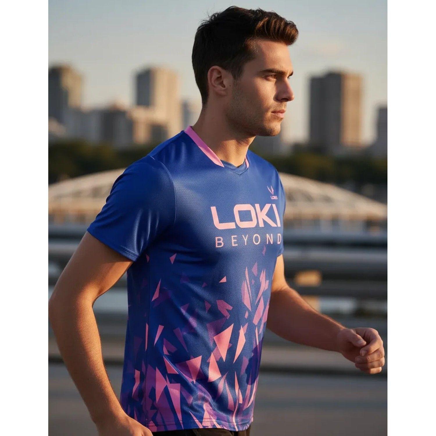 Polera Deportiva Loki Tenis De Mesa Secado Rápido Unisex-7