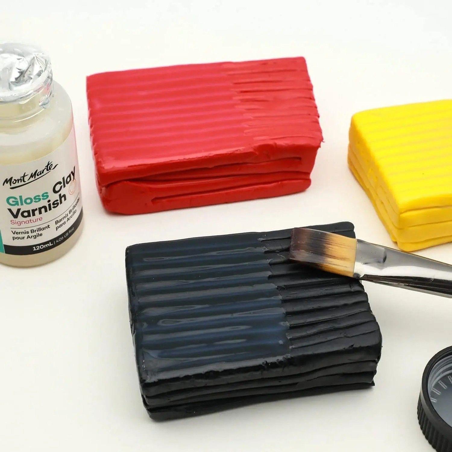 Gloss Brillante Para Arcilla Cerámica Mont Marte 120 Ml-4