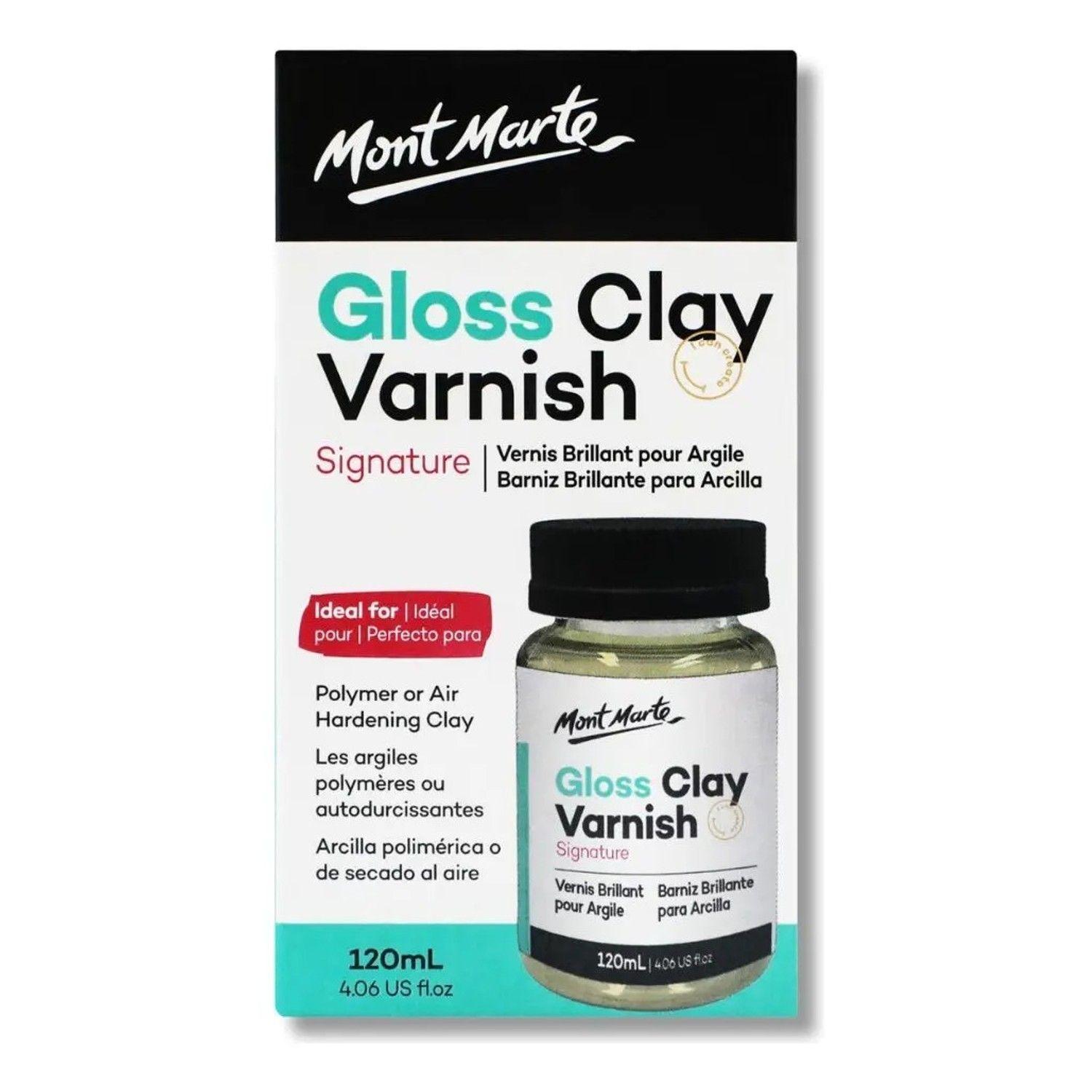 Gloss Brillante Para Arcilla Cerámica Mont Marte 120 Ml-5