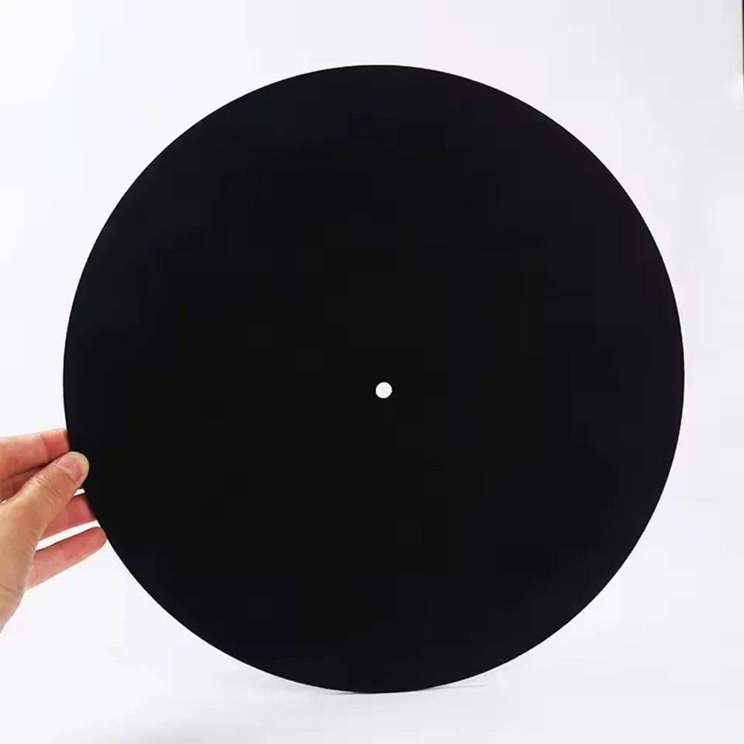 Slipmat De Acrílico Antiestático Goka Para Tornamesa Vinilos-2