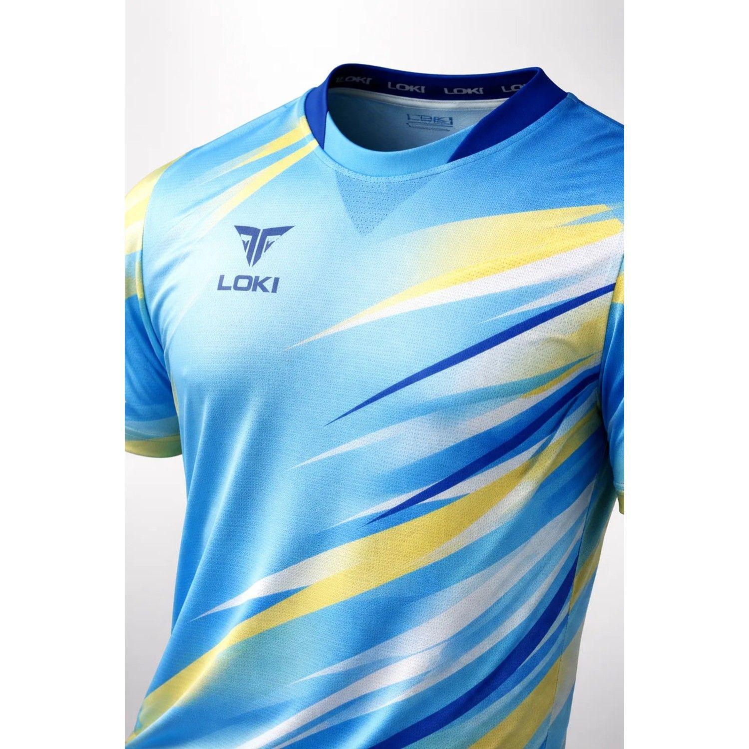 Polera Deportiva Loki Tenis De Mesa Secado Rápido Unisex-6