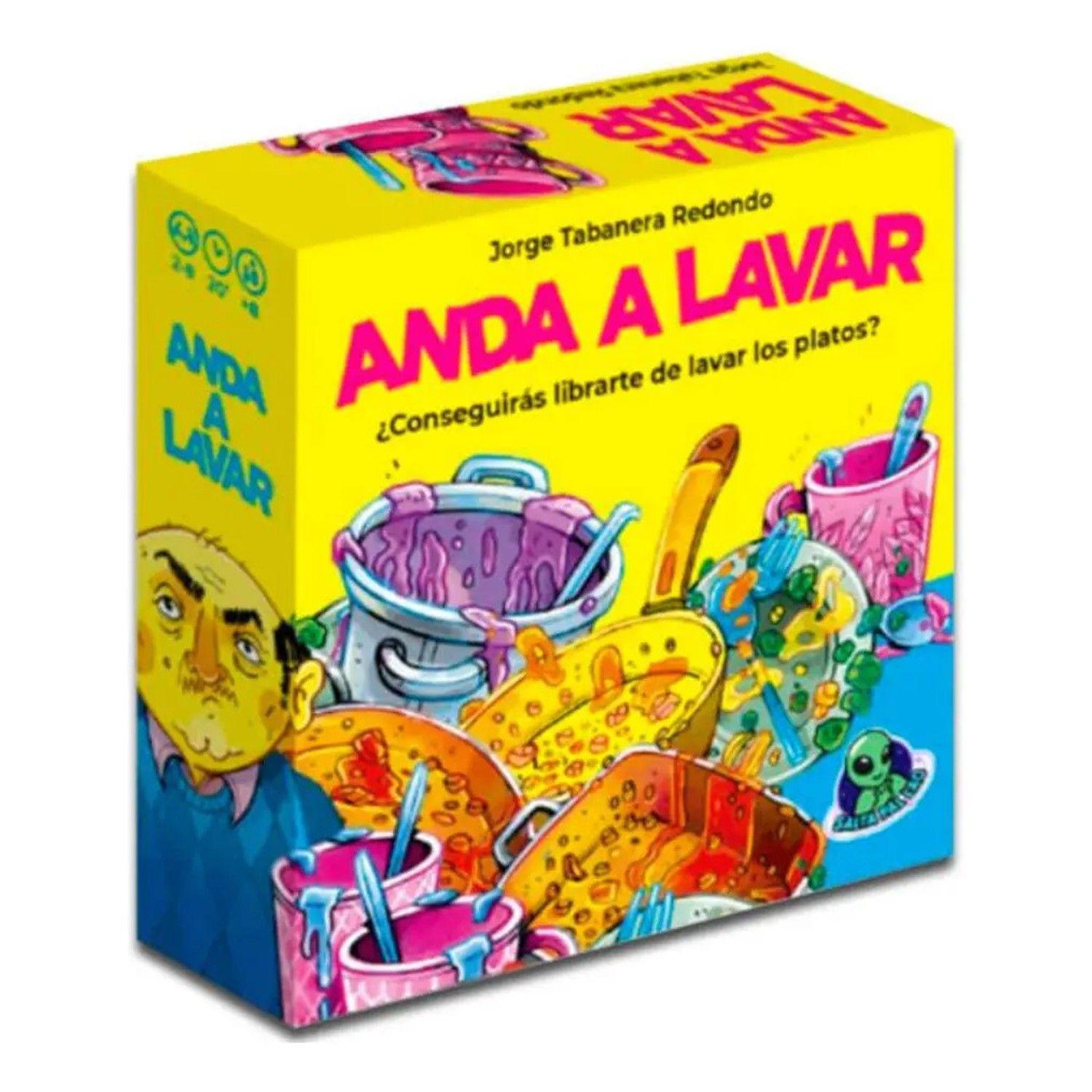 Anda A Lavar  Juego De Mesa Con Cartas Para 2 A 8 Jugadores-0