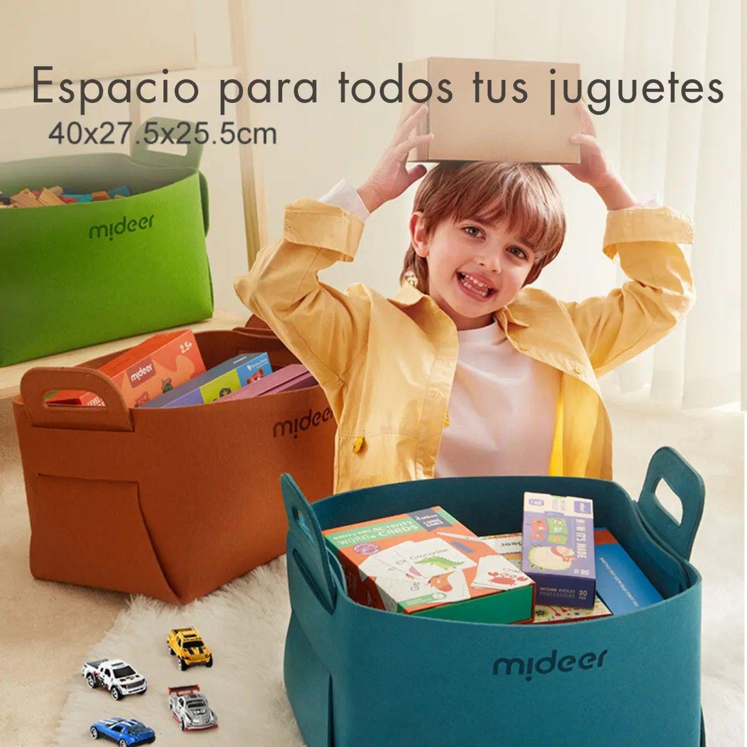 Canasta Plegable Para Almacenar Y Organizar Juguetes Mideer-1