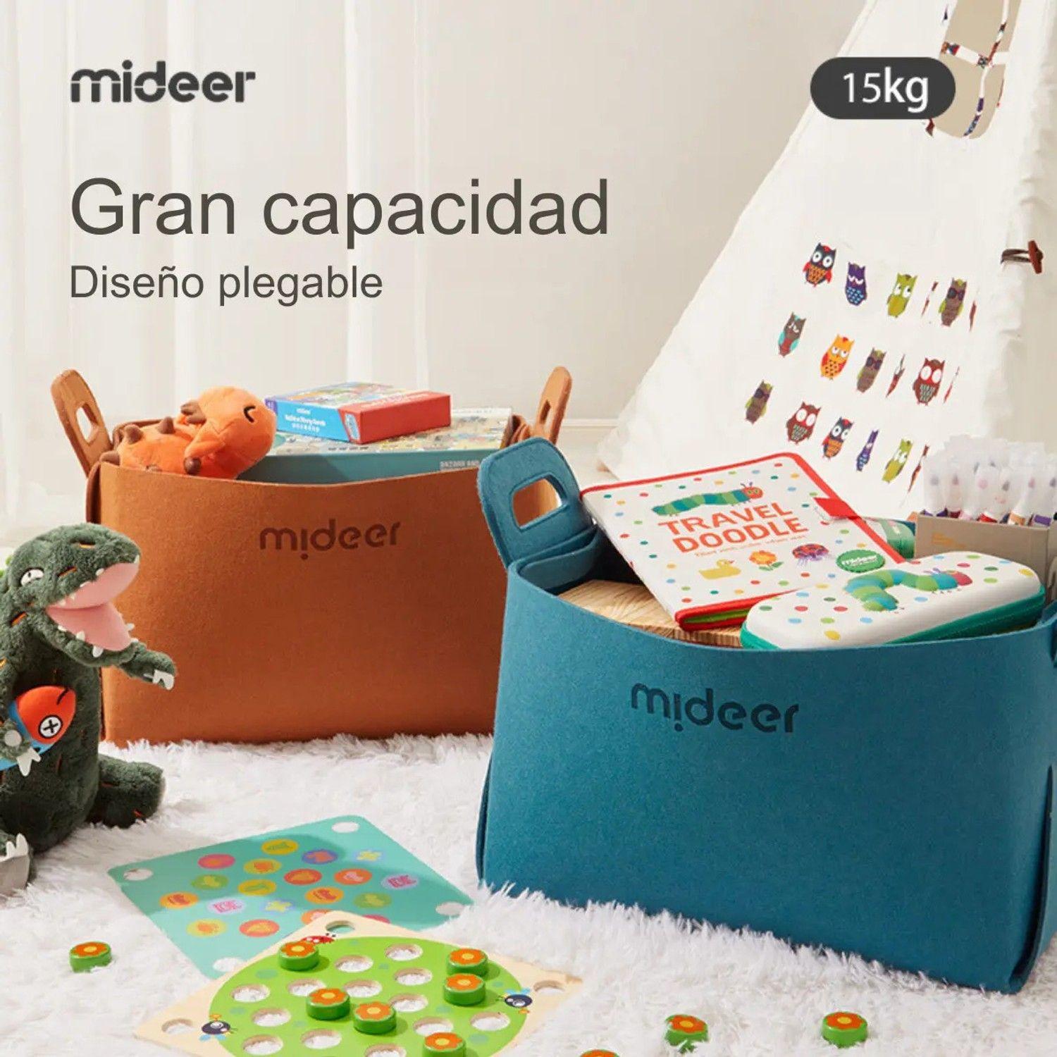 Canasta Plegable Para Almacenar Y Organizar Juguetes Mideer-3