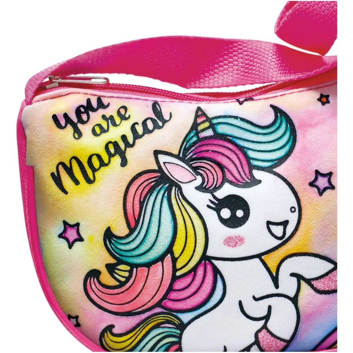 Juguete Artístico Manualidad Pinta Tu Cartera De Unicornios-4