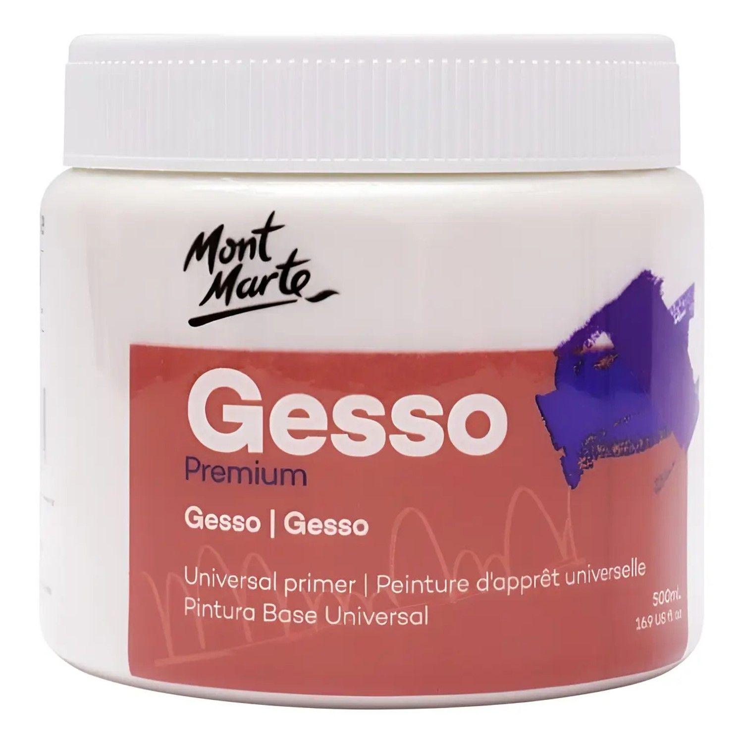 Gesso Imprimante Universal 500 Ml Mont Marte-0