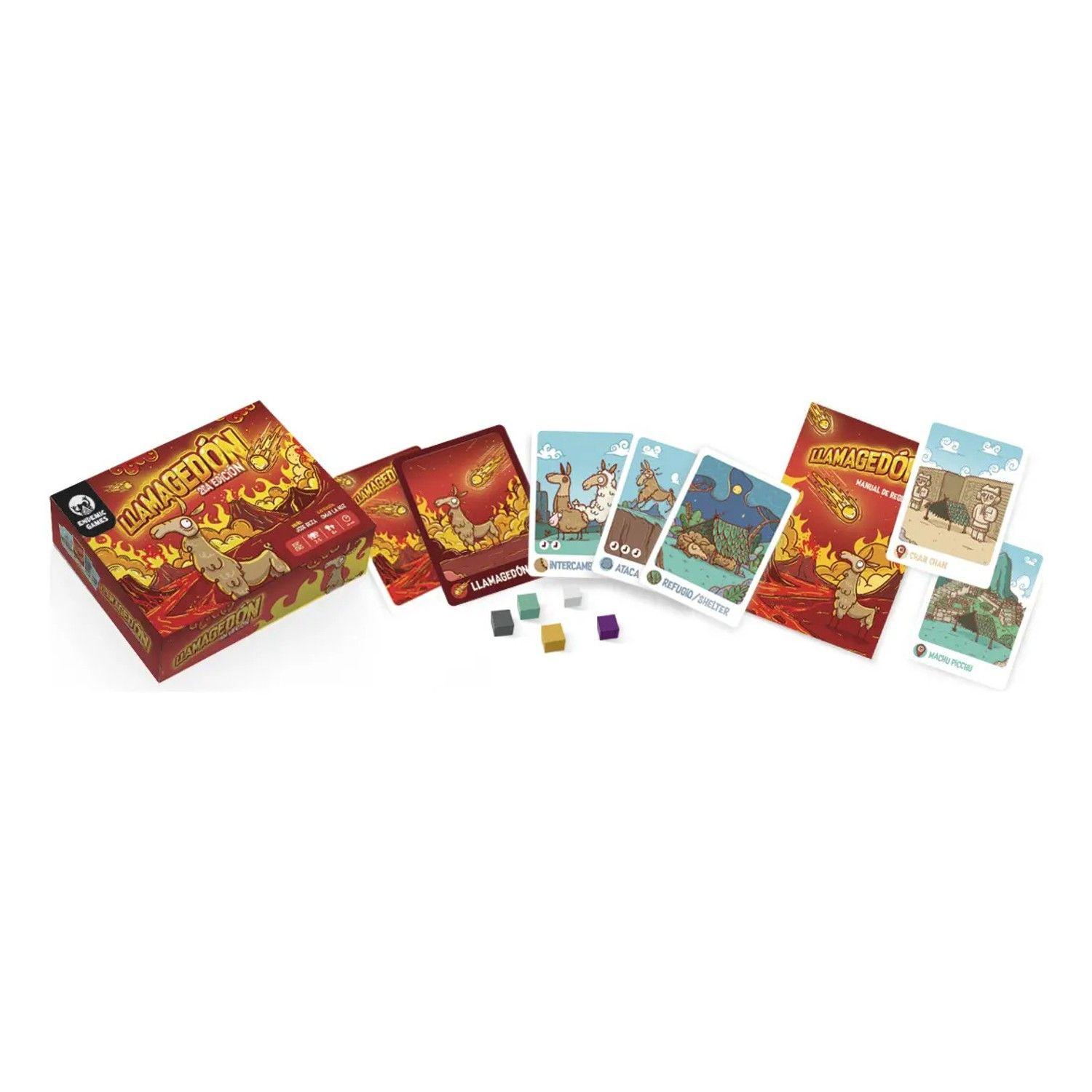 Juego De Mesa Llamagedon  Party Game Chileno- Salta Pal Lao-4