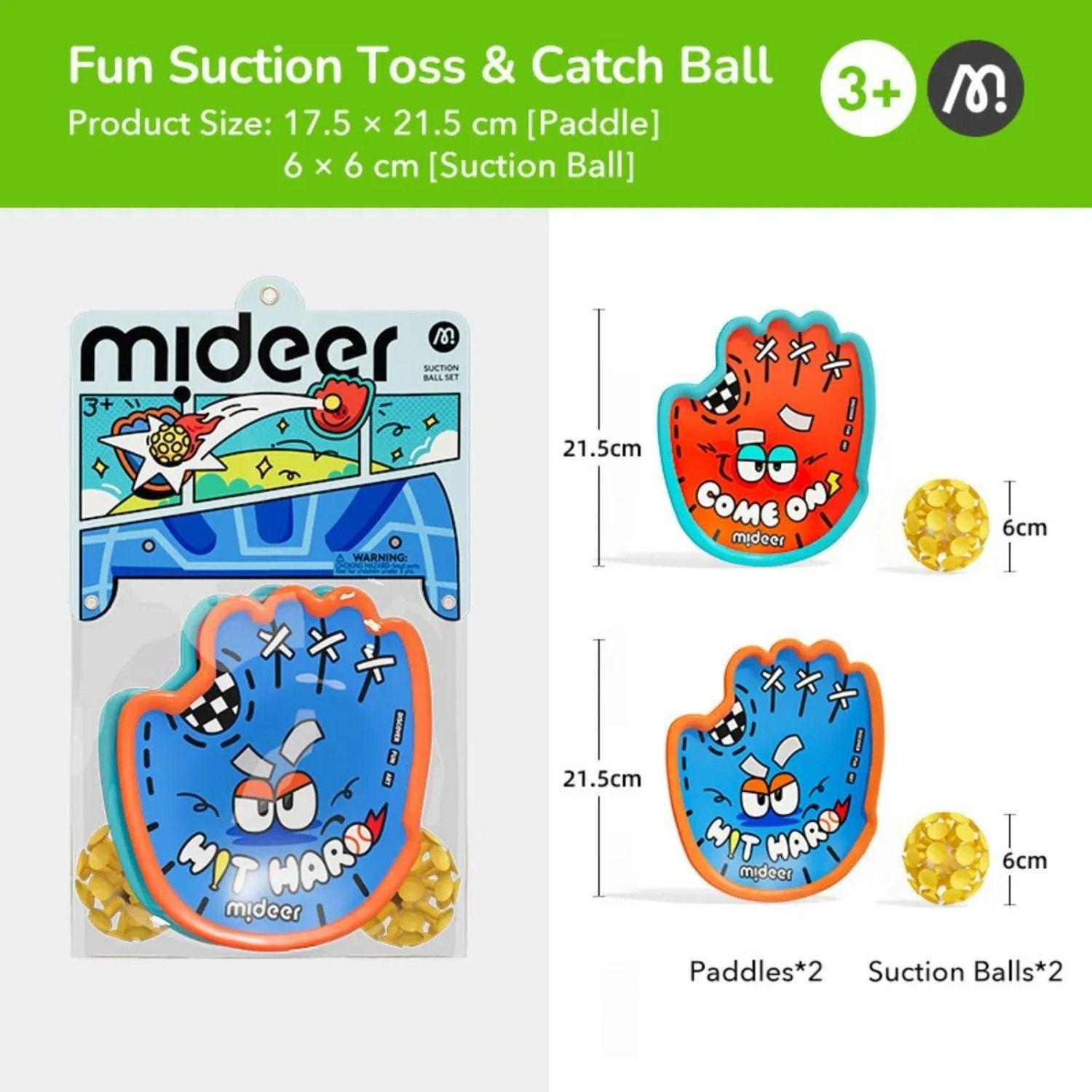 Set 2 Guantes Atrapa Pelotas Mideer-2